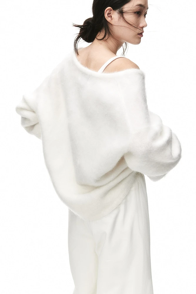 Oversized Mohair-Blend Sweater