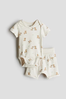 2-piece Printed Set