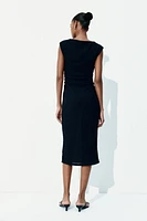 Draped Bodycon Dress