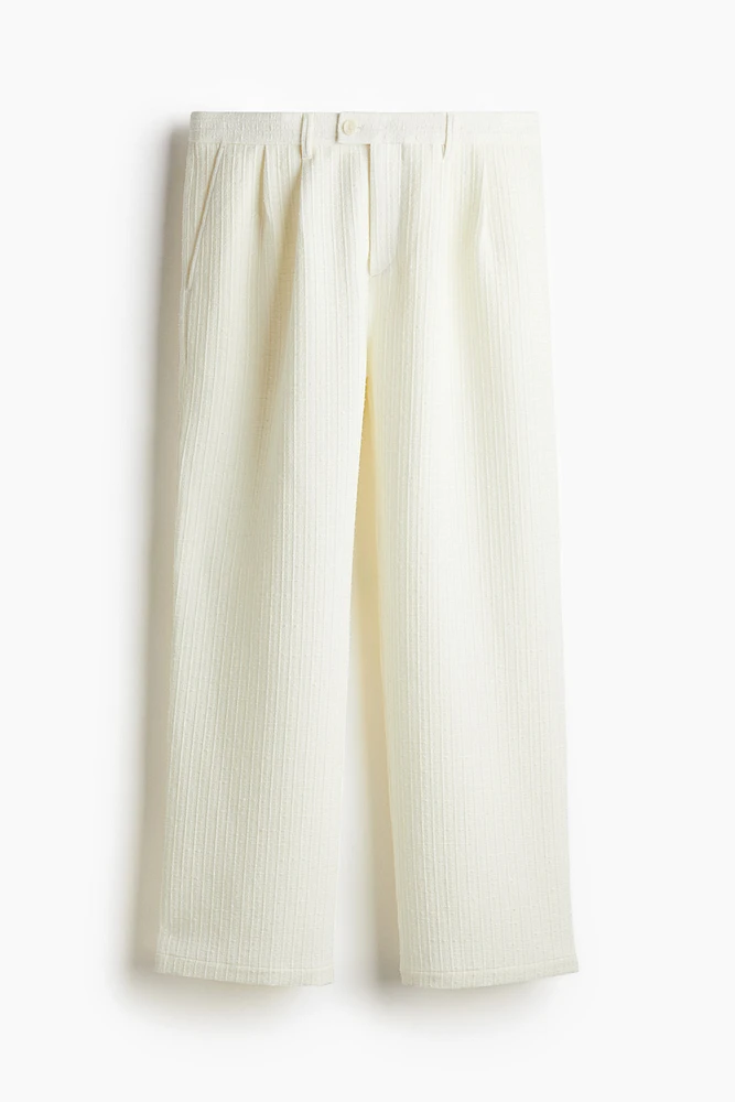 Relaxed Fit Shimmery Pants