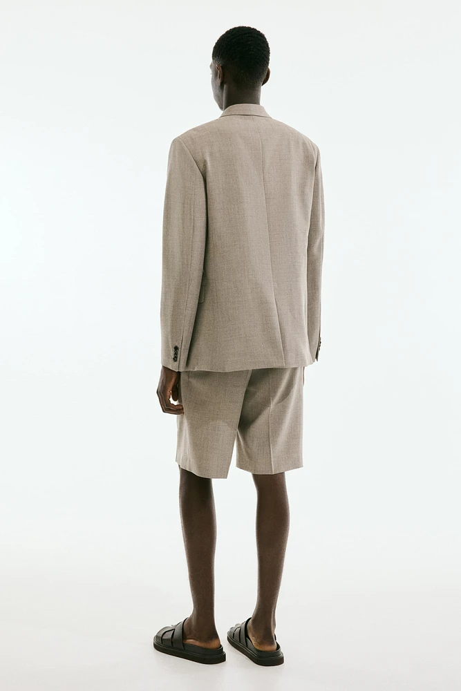 Relaxed-Fit Double-Breasted Blazer