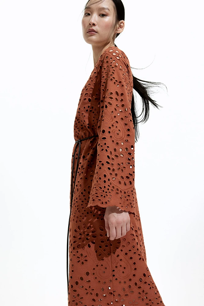 Eyelet Embroidered Dress