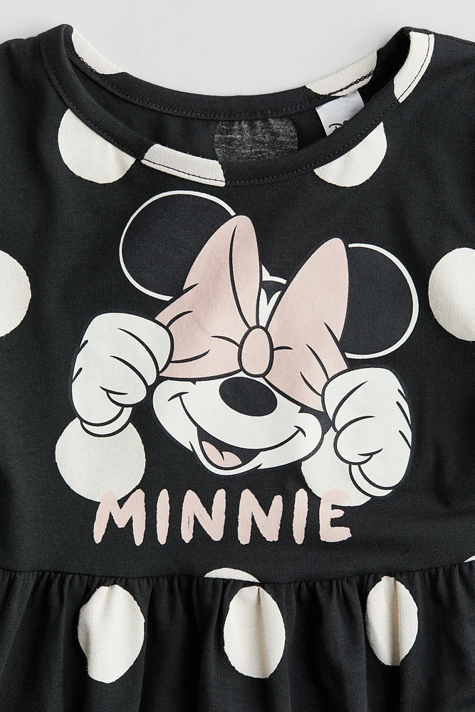 Robe imprimée en coton