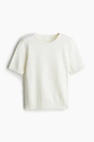 Haut en fin tricot