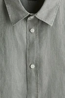 Regular-Fit Linen Shirt
