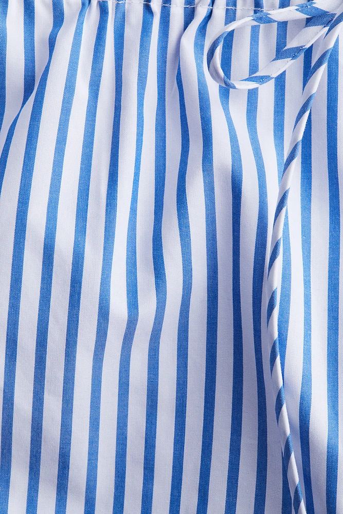 Cotton Shorts with Drawstring