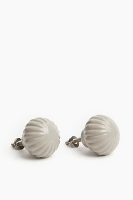 2-pack Stoneware Knobs