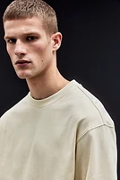 Loose-Fit Long-Sleeved Jersey Shirt