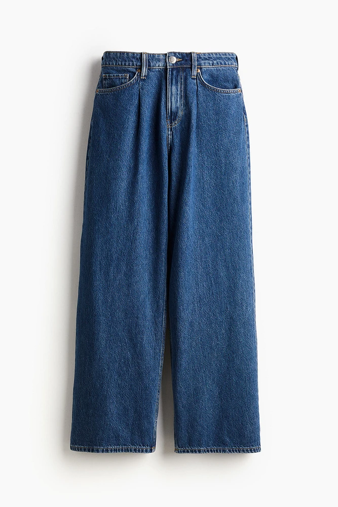 Wide-leg Denim Pants