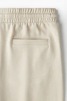 Short coupe classique en molleton