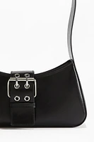 Buckle-Detail Shoulder Bag