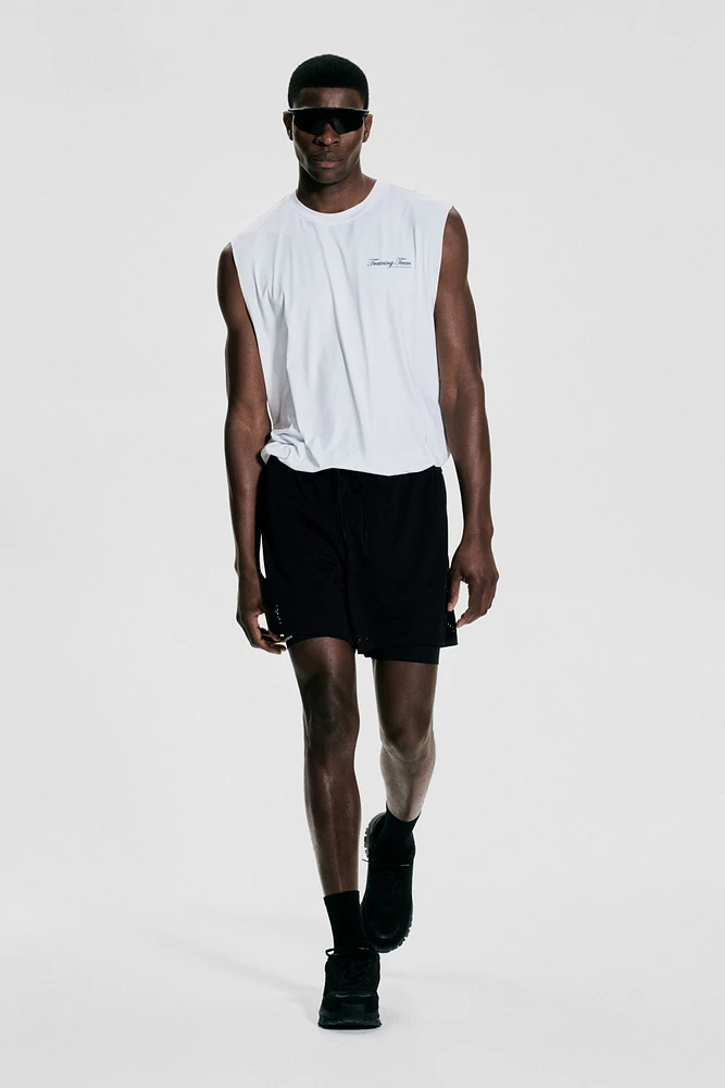 Mid-Length 2-in-1 Sports Shorts with DryMove™