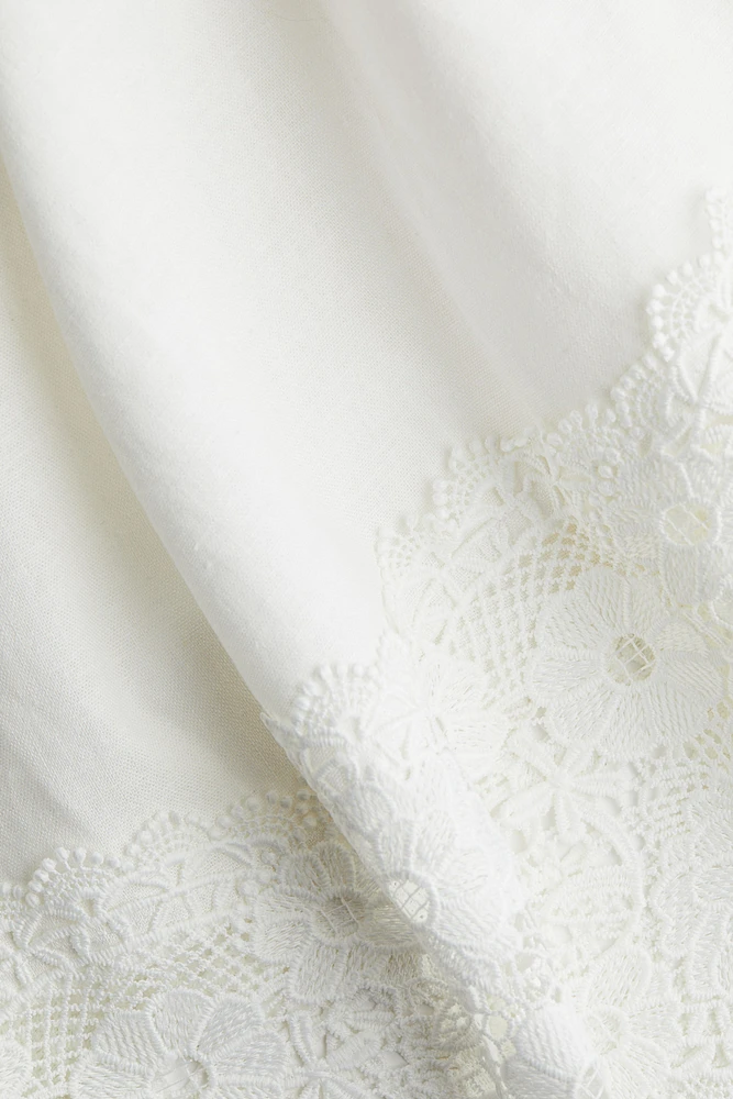 Lace-Detail Dress