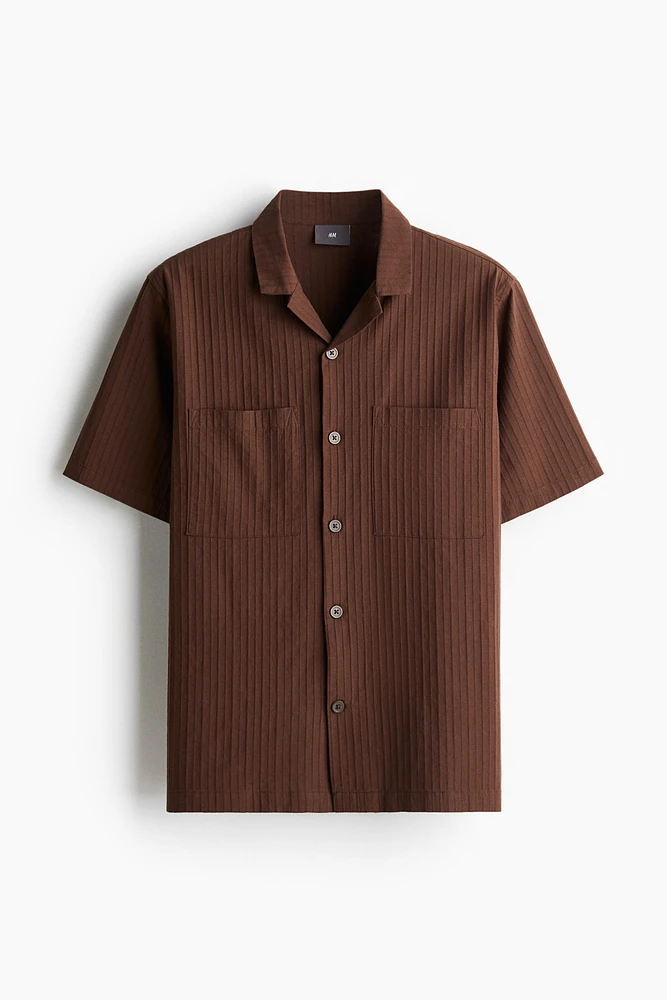 Cotton Pajama Shirt and Shorts