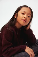 Raglan-Sleeved Sweater