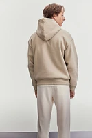Loose-Fit Printed Hoodie