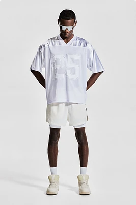 Loose-Fit Printed Sports Shirt with DryMove™