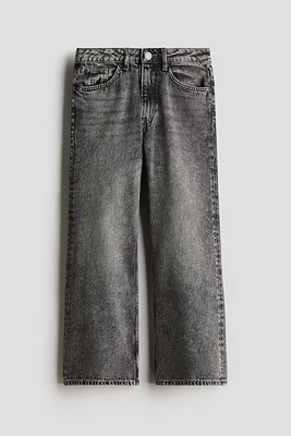 Loose Fit Bootcut Leg Jeans