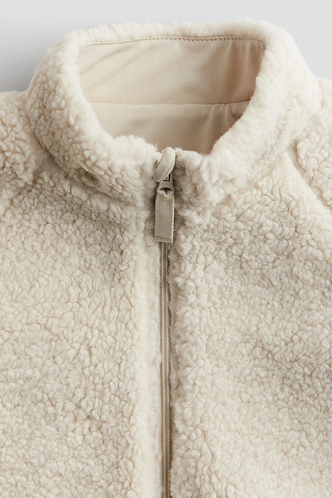 Hooded Pile Jacket