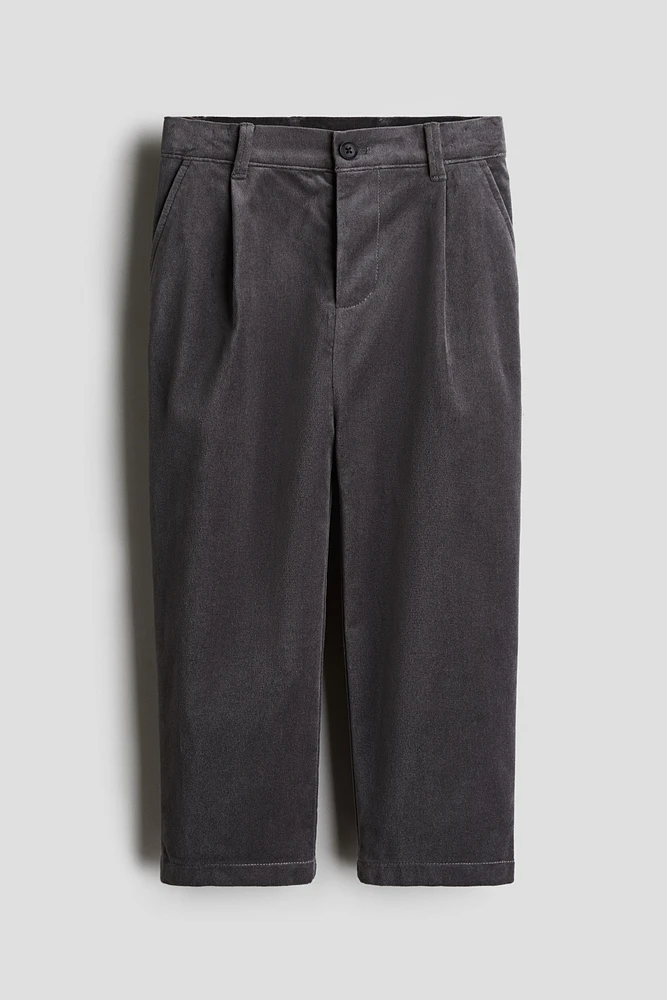 Cotton Velvet Chinos