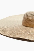 Wide-Brim Straw Hat
