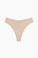 3-Pack Invisible Cotton Brazilian Briefs