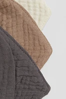 3-pack Cotton Muslin Bibs