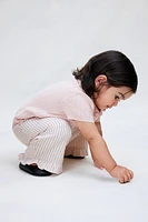 Cable-Knit Cotton Top
