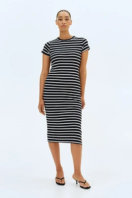 MAMA Ribbed T-Shirt Dress