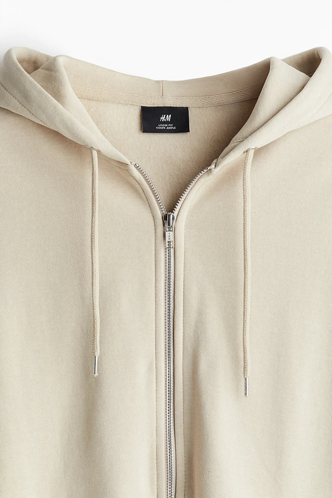 Loose Fit Hooded Jacket