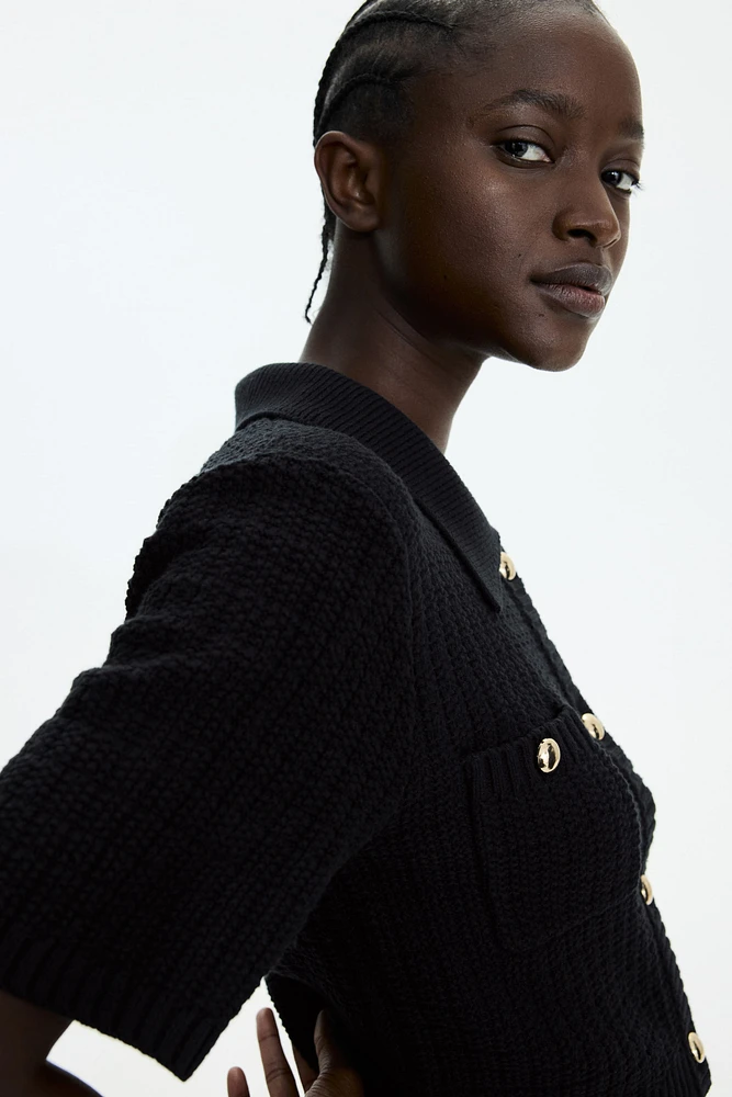 Cardigan with Collar