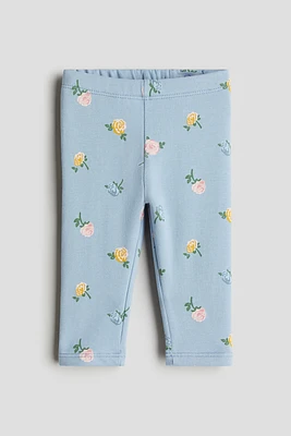 Cotton Jersey Leggings