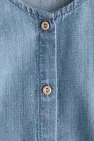 Denim Romper Suit