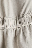 Short MAMA en lin mélangé
