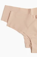 3-pack Invisible Cheeky Hipster Briefs