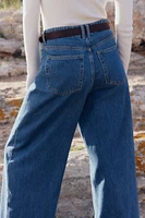 Wide High Jeans