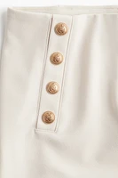 Button-front Pants