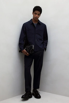 Pantalon effilé coupe décontractée