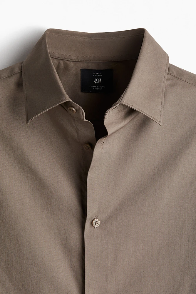 Chemise extensible près du corps