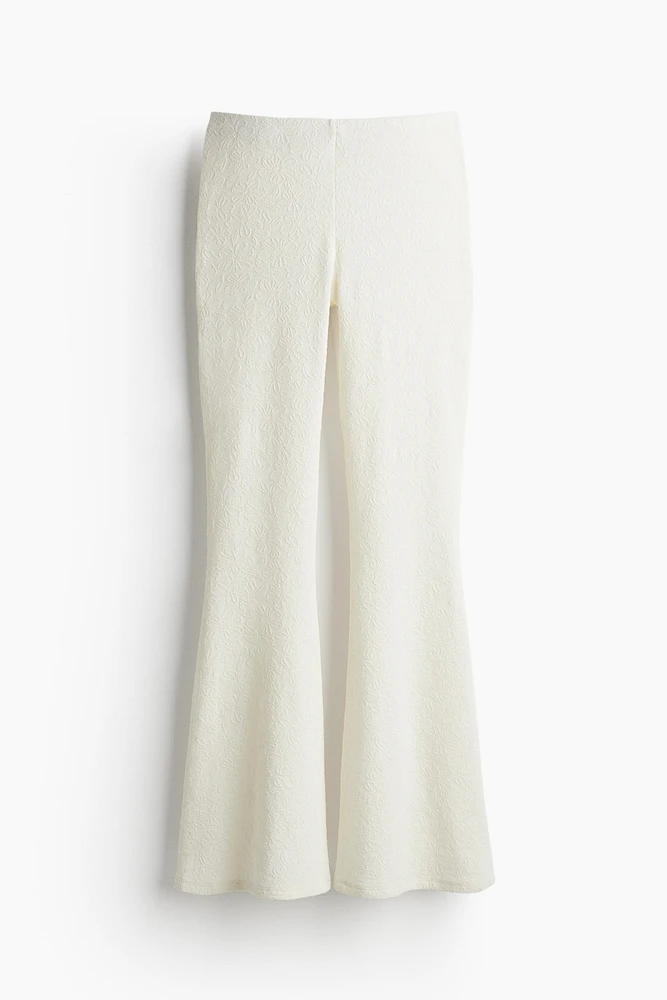 Textured Jersey Pants