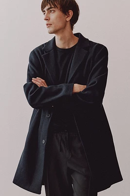 Slim Fit Wool-Blend Coat