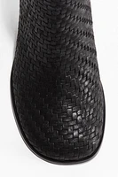 Braided Ankle Boots