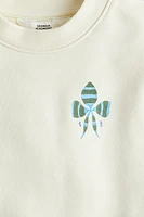 Printed Cotton Sweatshirt