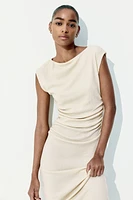 Draped Bodycon Dress