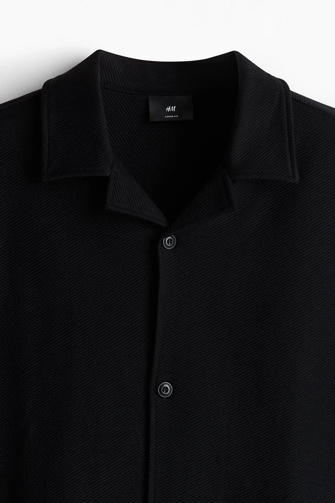Loose-Fit Brushed Resort Shirt