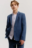 Linen-Blend Suit