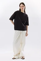 Boxy Interlock T-Shirt