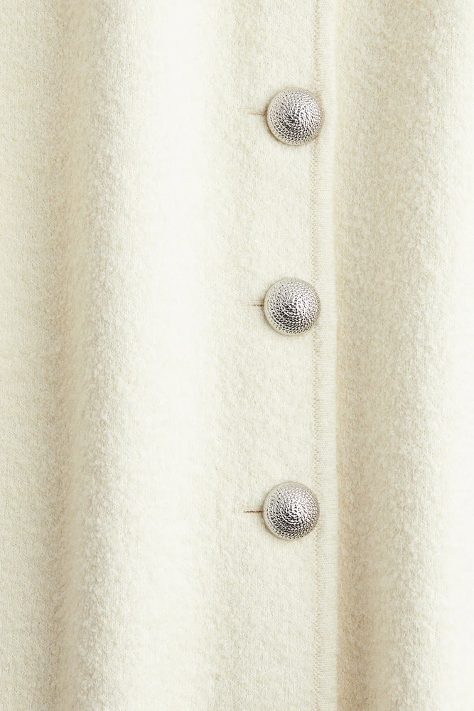 Chandail sans manches en tricot de laine mélangée