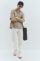 Loose Fit Ribbed Resort Shirt