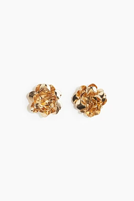 Flower-Shaped Earrings